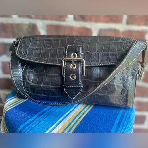 Vintage Retired Dooney & Bourke Nile Collection Black Purse. Pristine Condition.